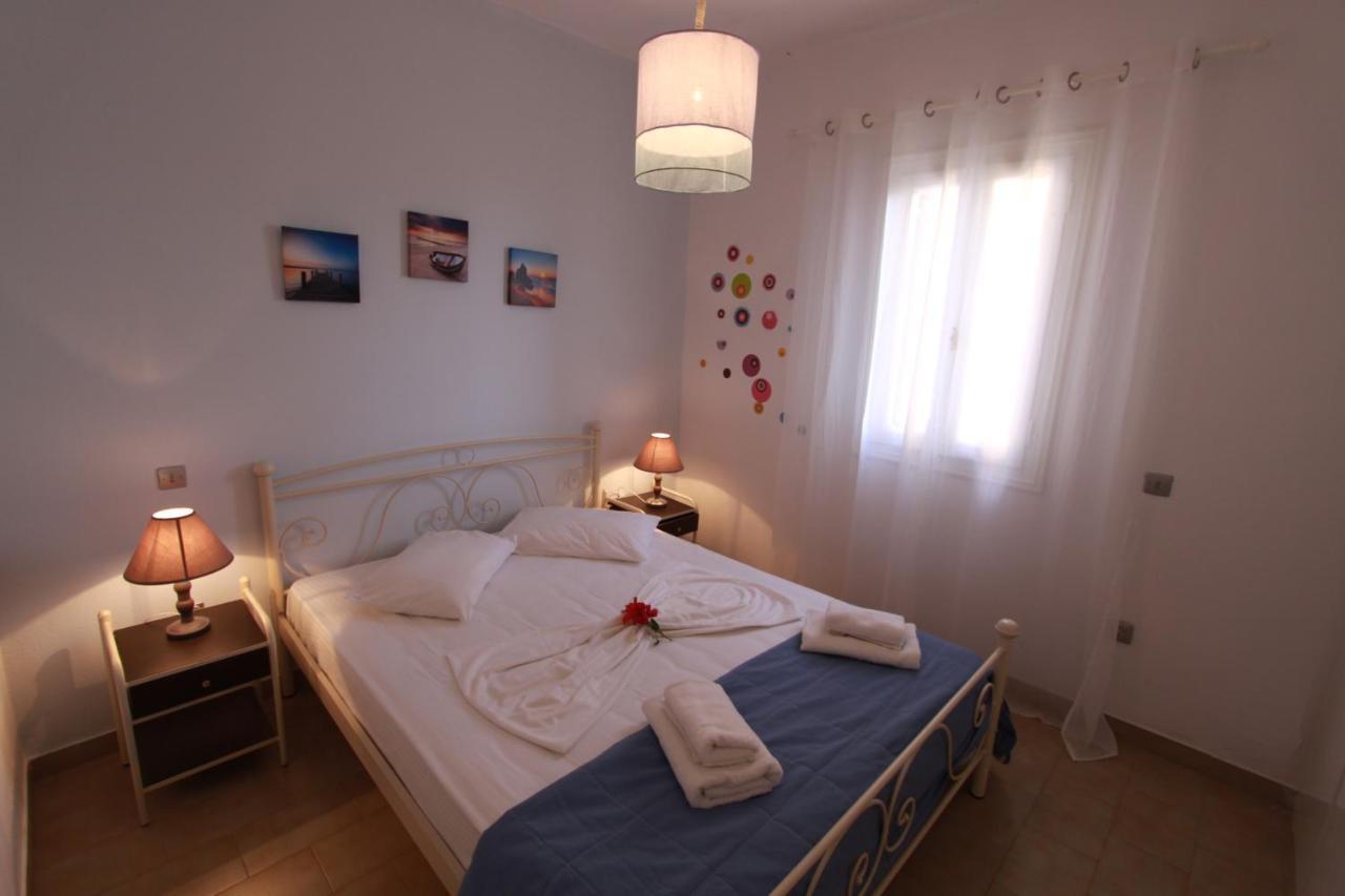 Corfu Glyfada Menigos Beach Apartments Экстерьер фото