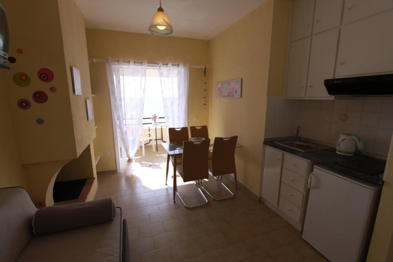 Corfu Glyfada Menigos Beach Apartments Экстерьер фото